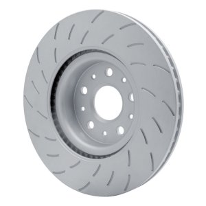Chevrolet Camaro Brake Rotor (1) - Left Front - R1 Concepts - Slotted GeoSPEC Coated - `16-`19